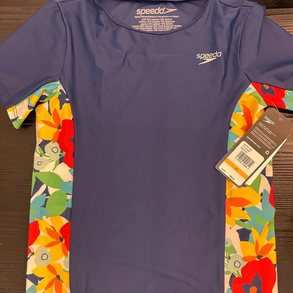 Speedo Girls Rashguards New Set Small - Picture 4 of 4